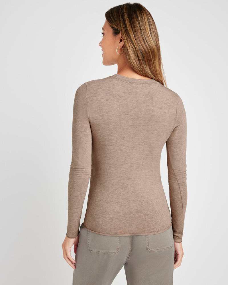 Bamboo Blend Long Sleeve Tee 5