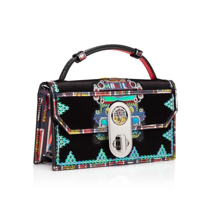 Elisa Baguette S Small MULTI/BLACK MULTI/SILVER - 7