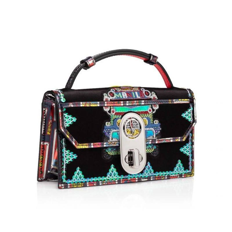 Elisa Baguette S Small MULTI/BLACK MULTI/SILVER 7