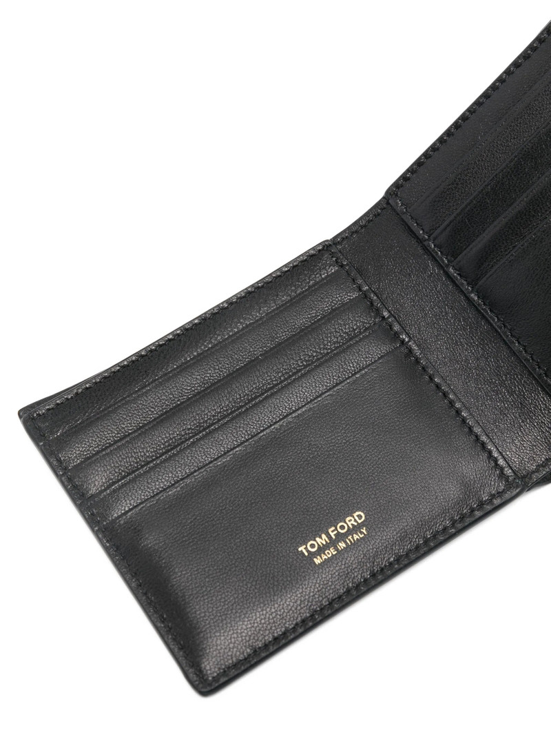TOM FORD Tom Ford Embossed-logo Crocodile-print Wallet outlook