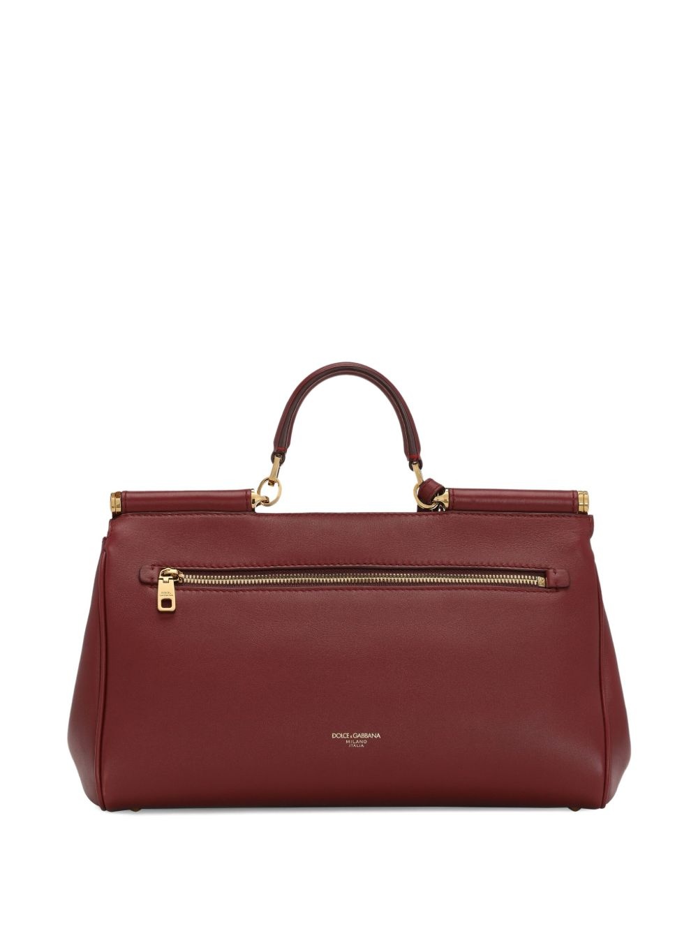 Sicily structured leather tote bag - 2