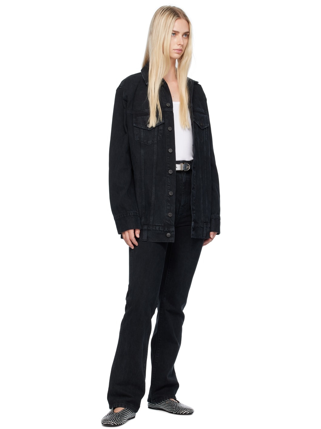 Black 'The Danielle' Jeans - 5