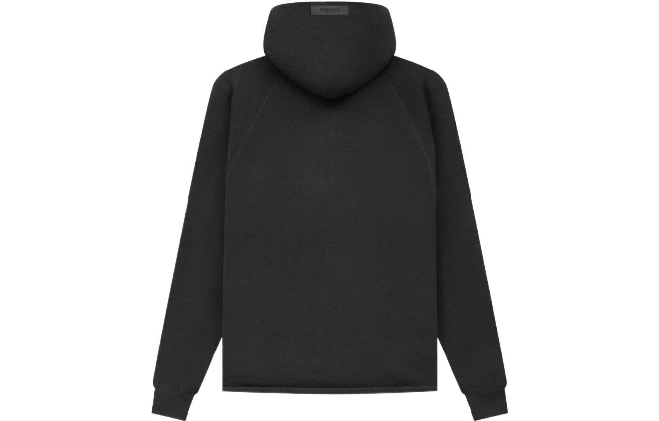 Fear of God Essentials SS22 Knit 1977 Hoodie 'Iron' FOG-SS22-172 - 3