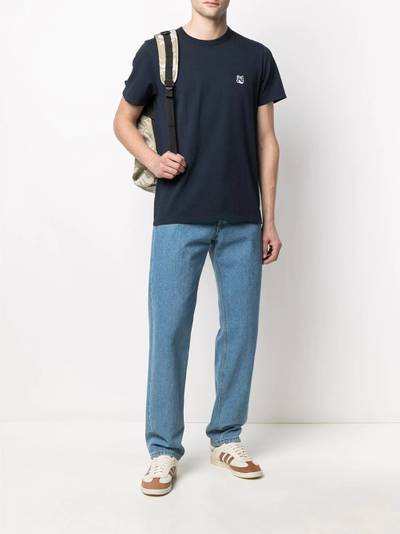 Maison Kitsuné logo patch T-shirt outlook