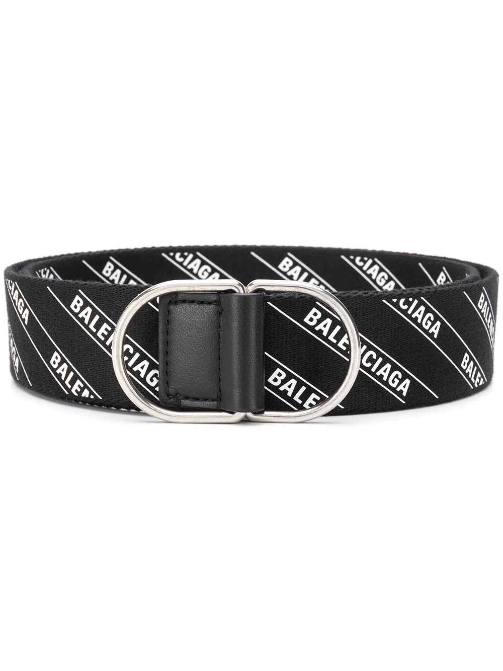 D-ring repeat logo pattern belt - 1