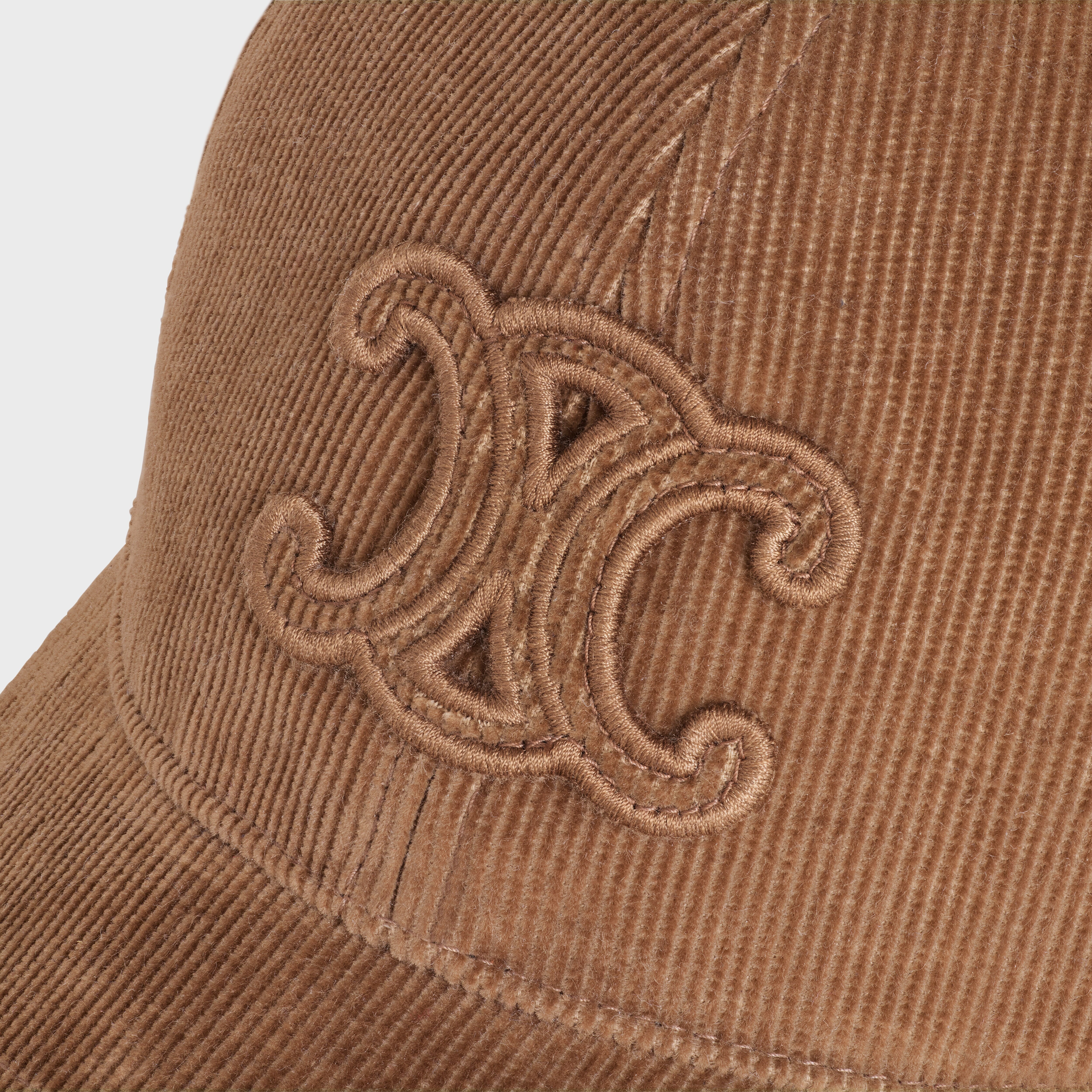 triomphe baseball cap in corduroy - 5