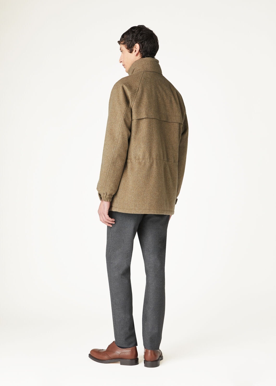 Loro Piana Icer Jacket カシミヤ100 ボルドー XL LORO PIANA Icer Padded Storm System® Cashmere Hooded Field