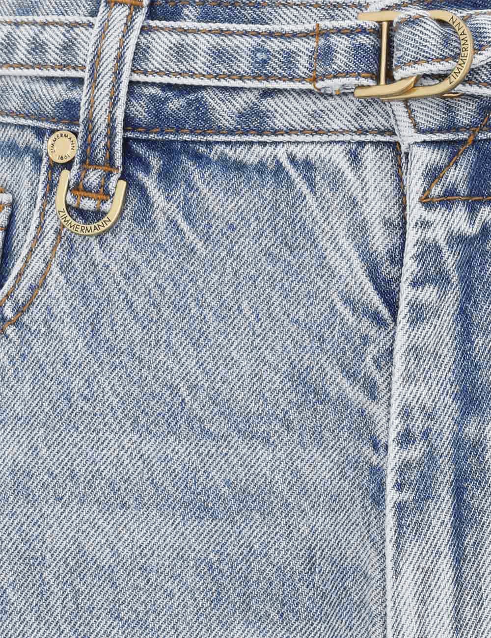 ILLUMINATE RELAXED FLARE JEAN - 6
