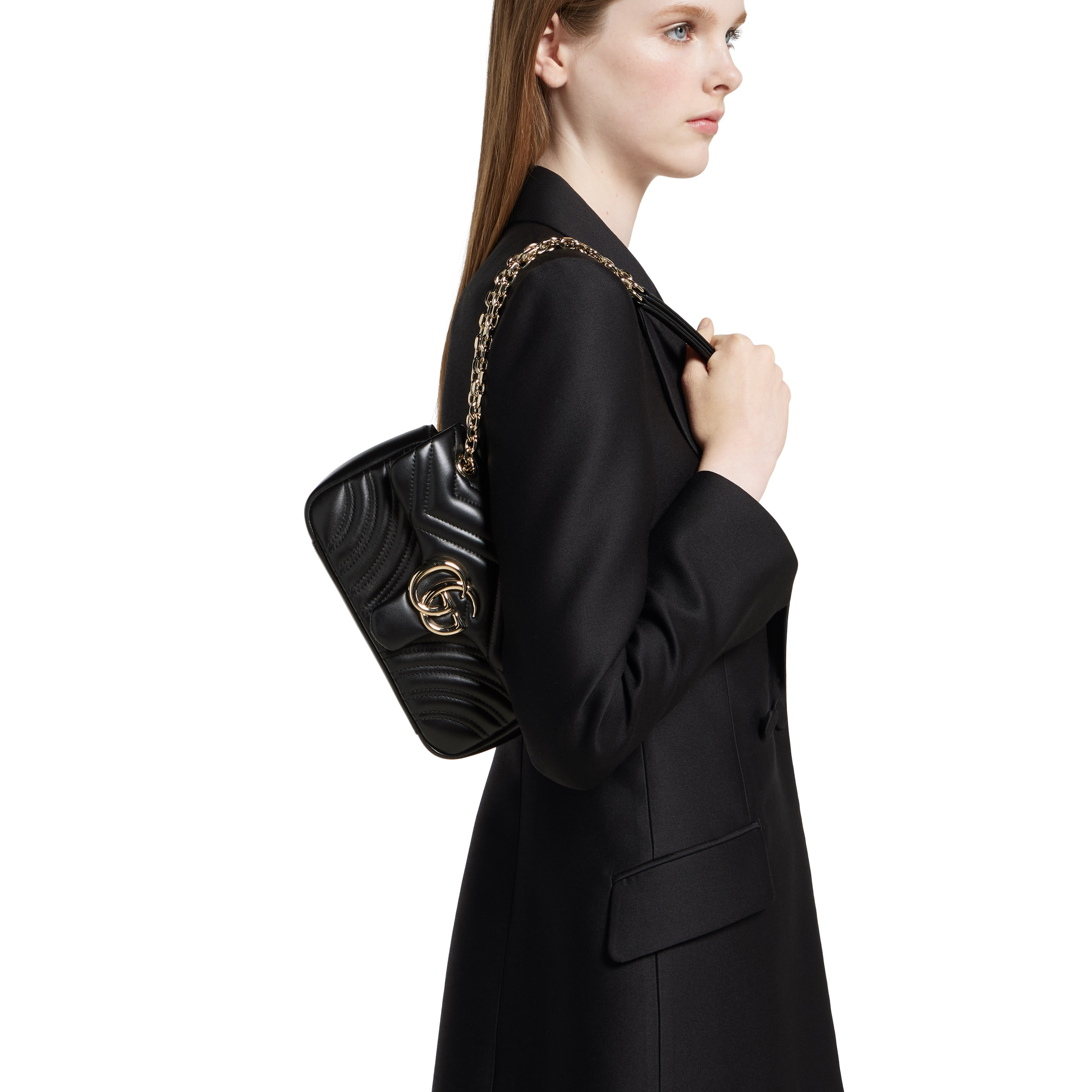 GG Marmont small shoulder bag - 3