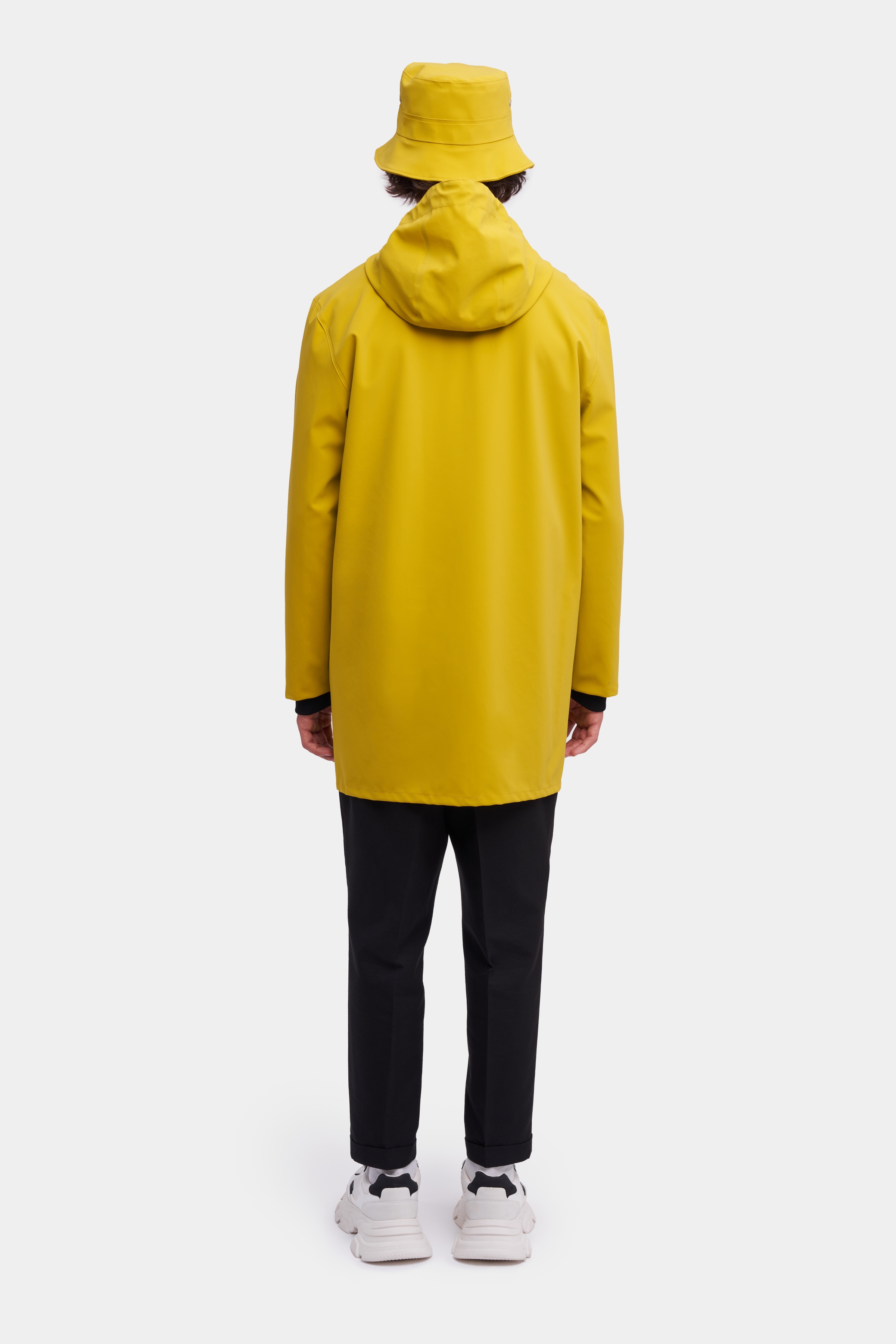 Stockholm Lightweight Matte Raincoat Gold - 4