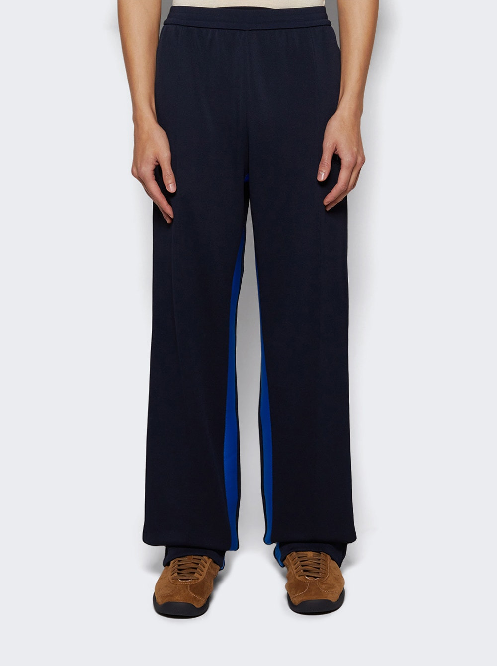 X Wales Bonner Pique Track Pants Night Navy - 2