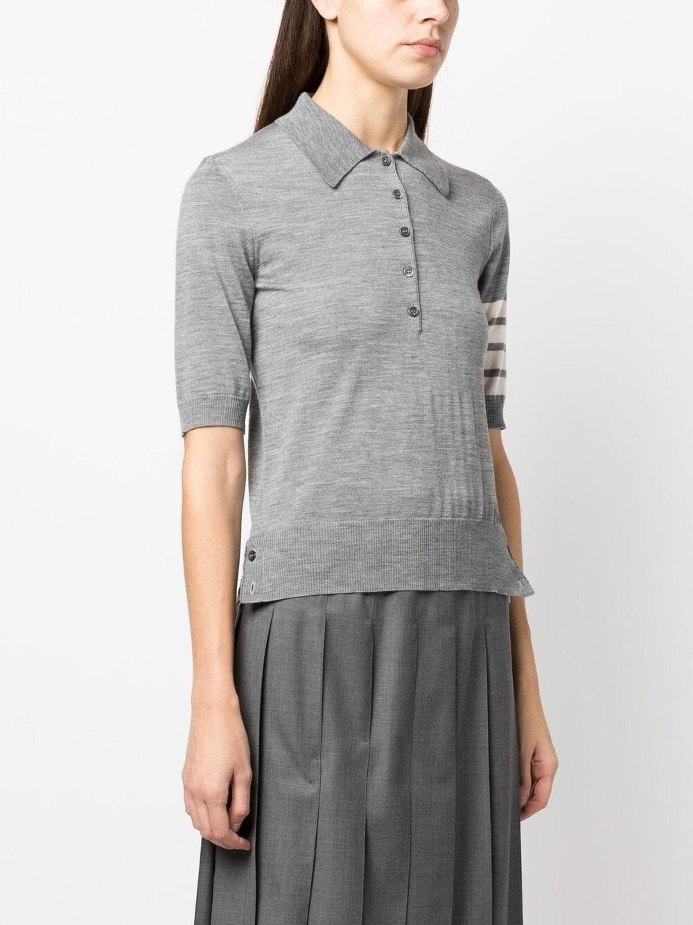 4-Bar short-sleeve polo shirt - 3