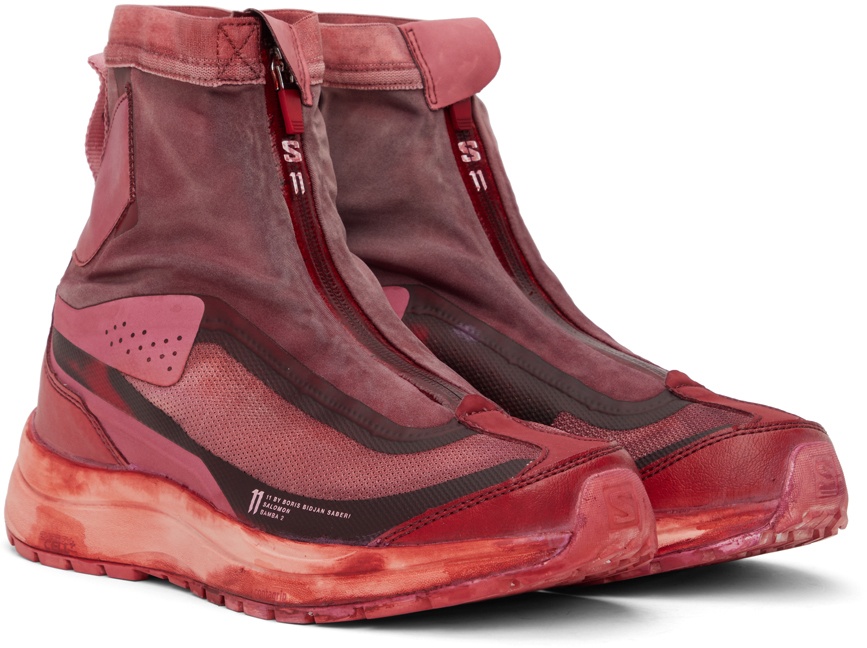Red Salomon Edition Bamba 2 High Sneakers - 4