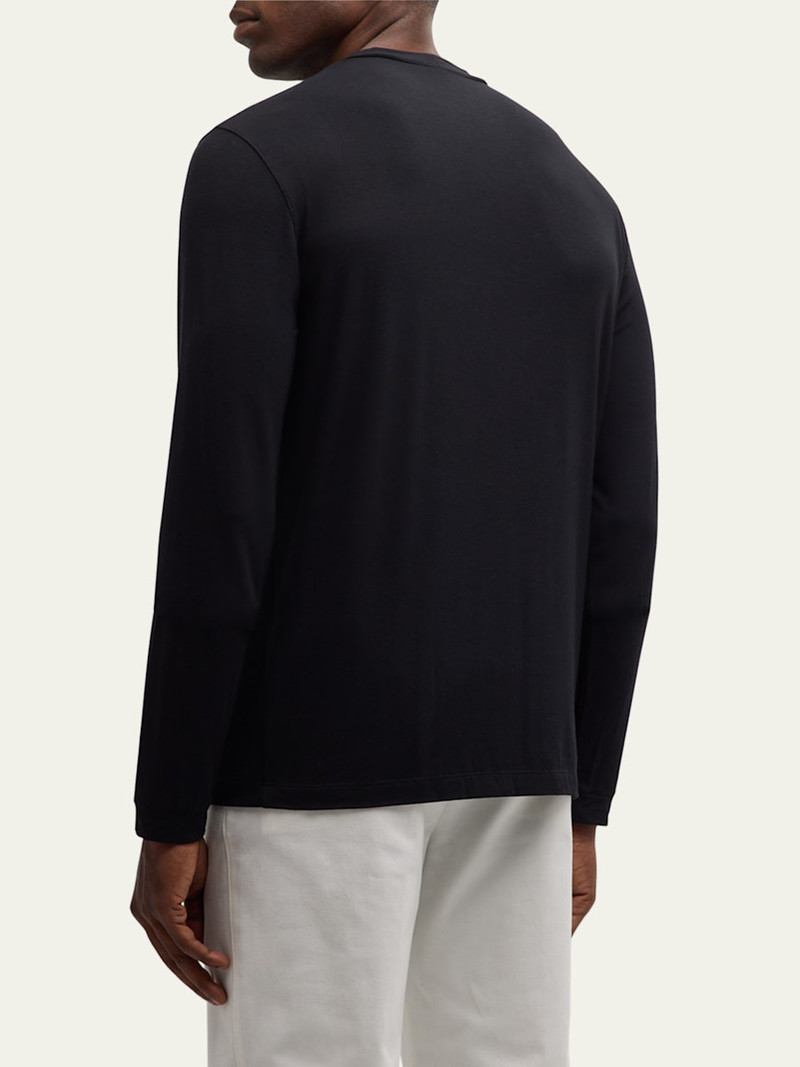 GIORGIO ARMANI Men's Mr. Armani Solid T-Shirt outlook