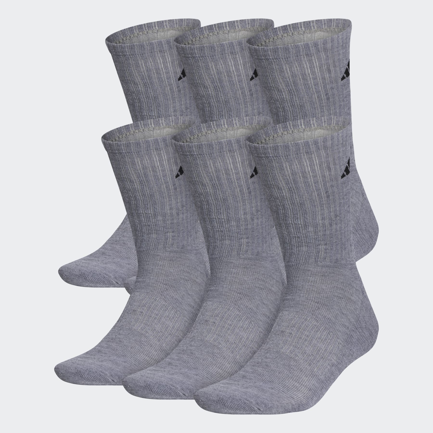 Athletic Cushioned Crew Socks 6 Pairs XL - 1