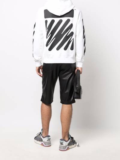 Off-White Wave Diag printed hoodie outlook