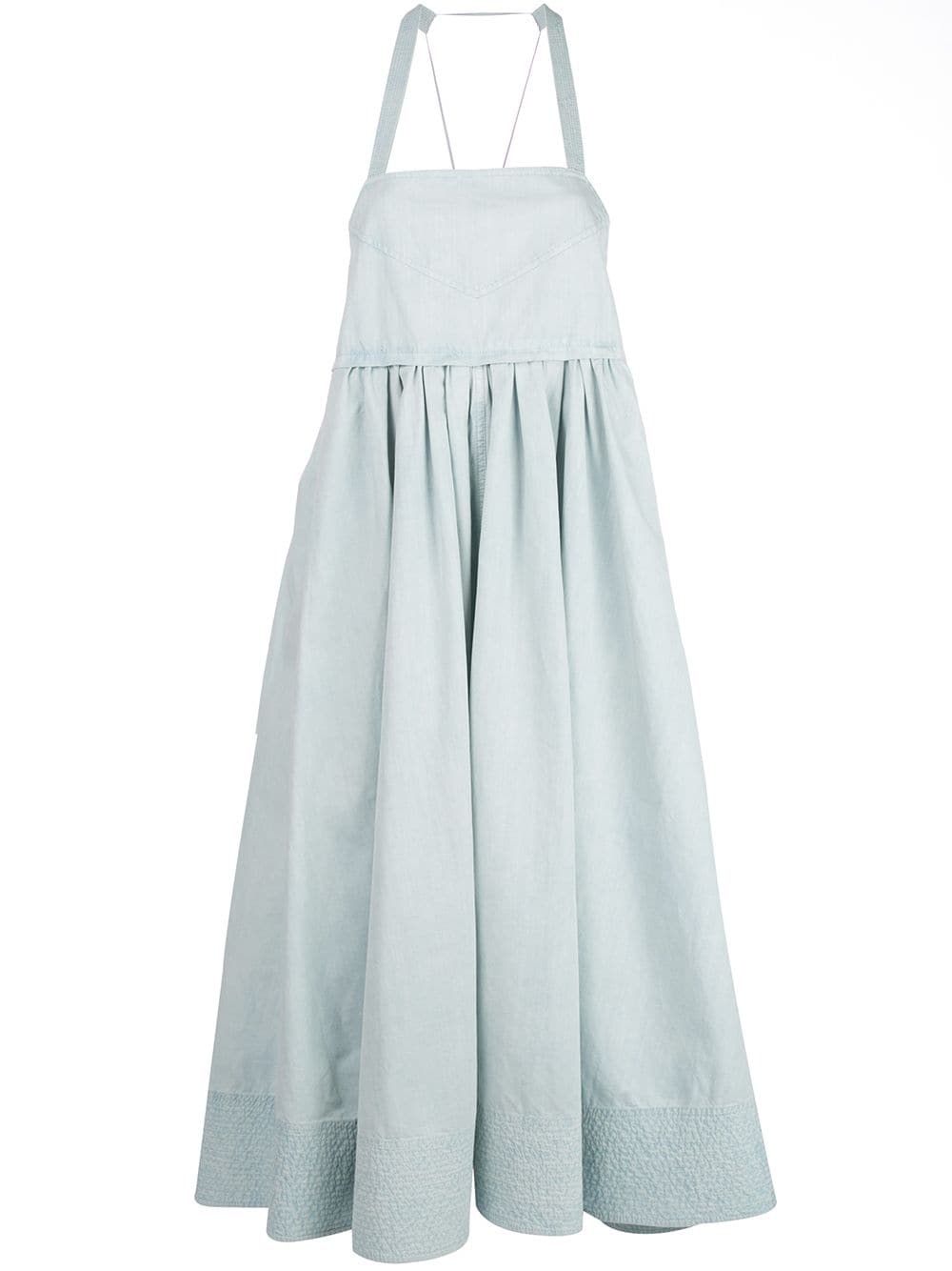 Apron midi dress - 1