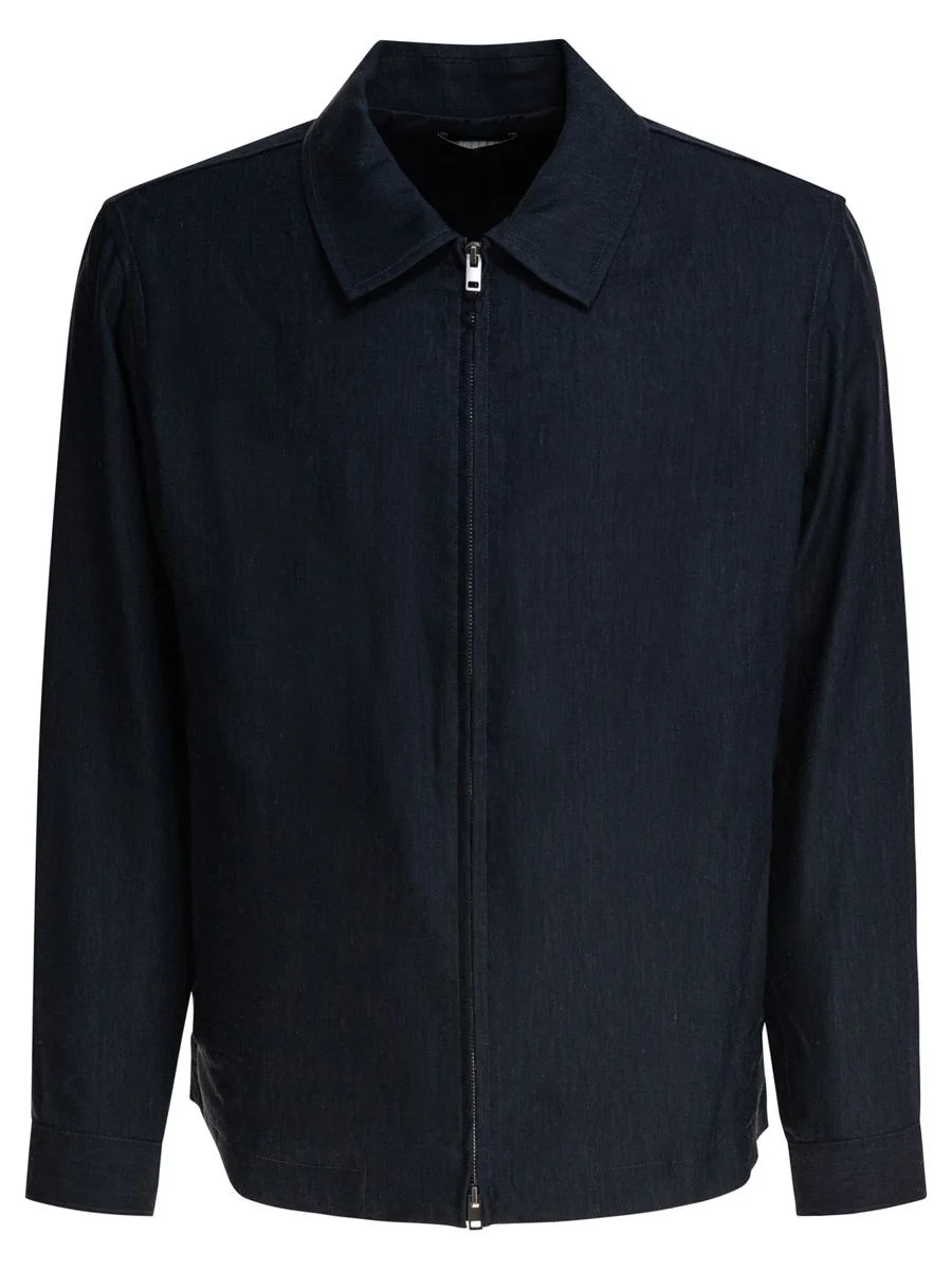 Vince Bomber Jacket Zipper Closure - 1