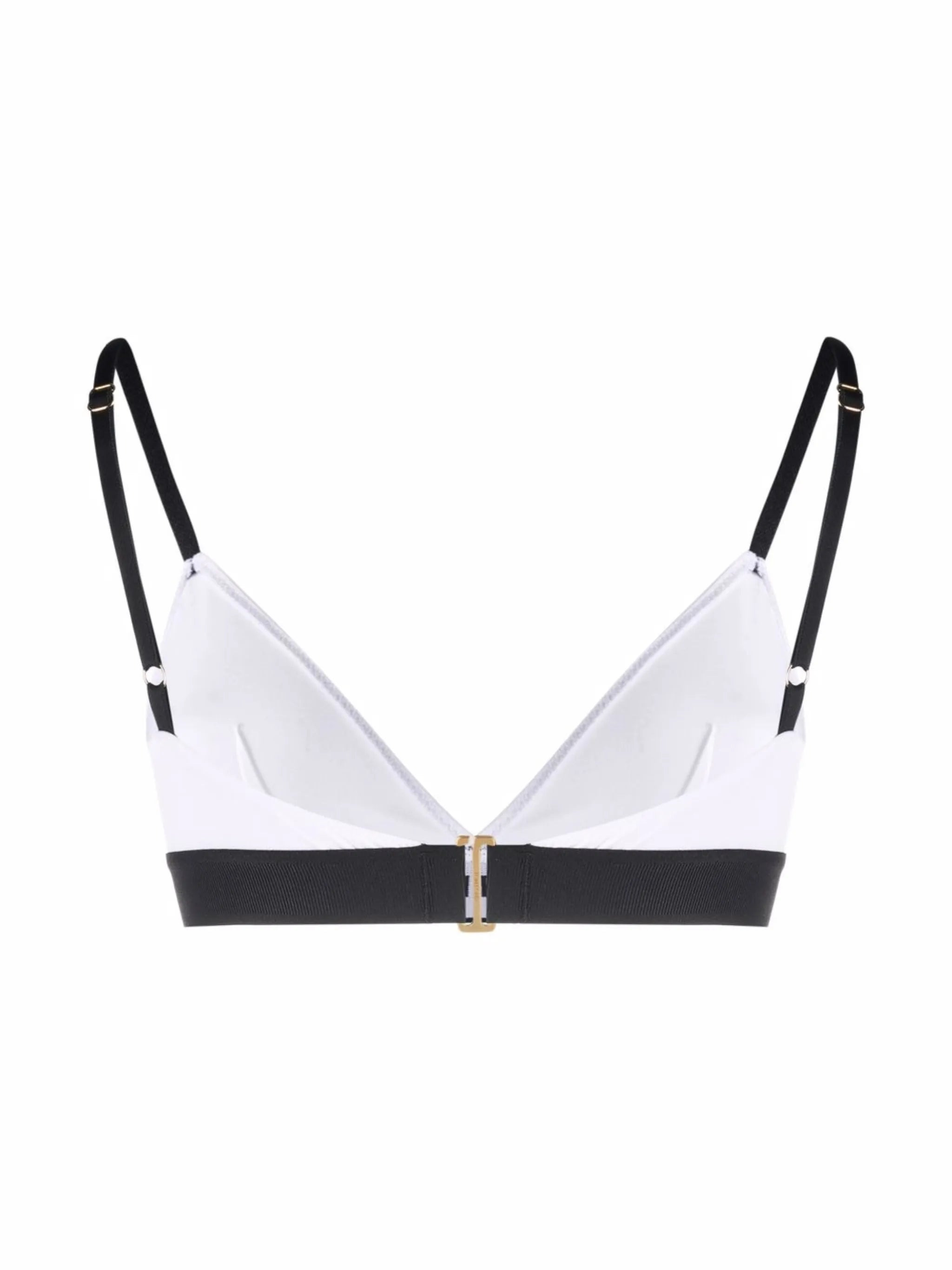 waistband-logo triangle bra - 2