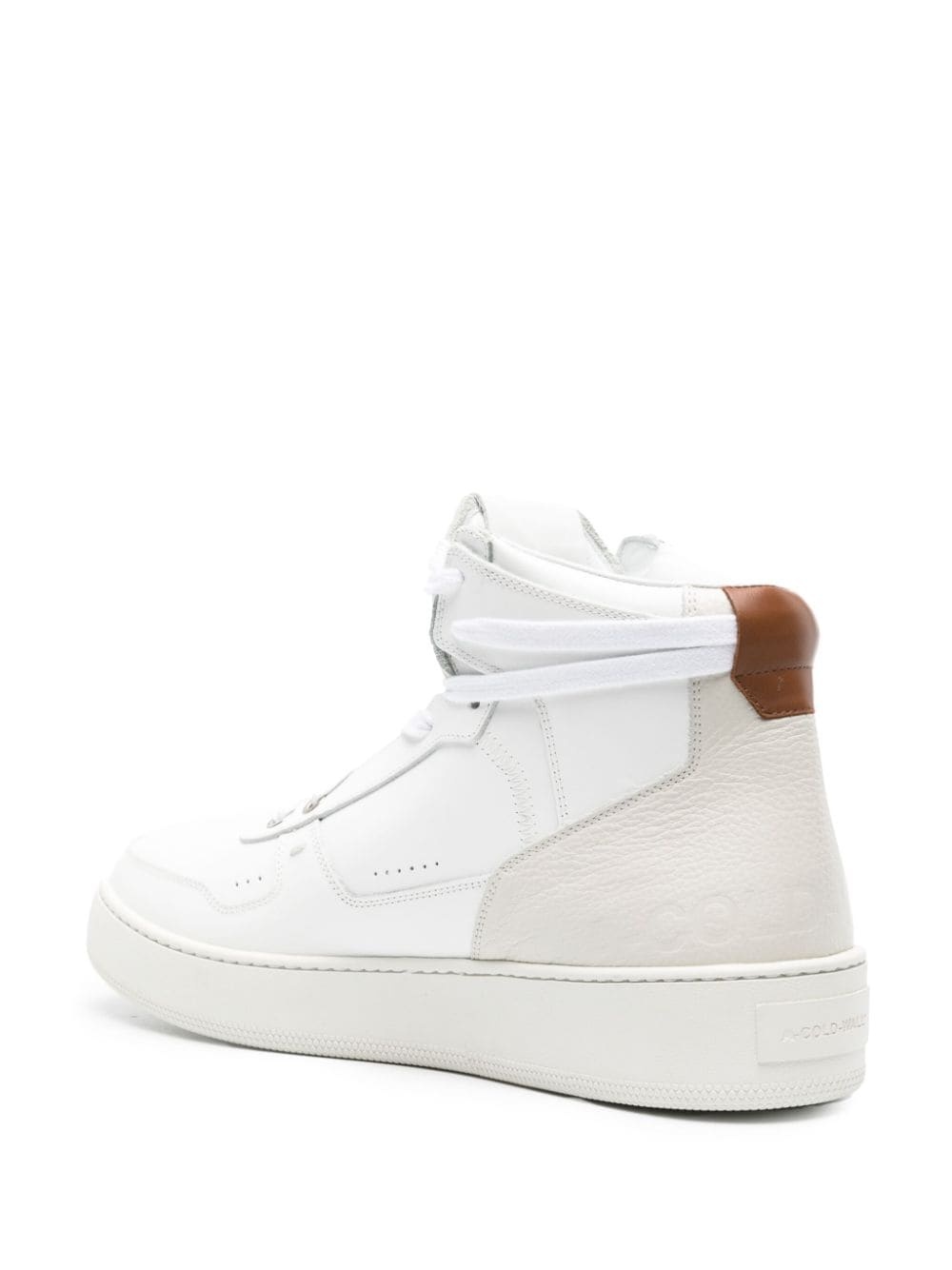 Luol high-top leather sneakers - 3