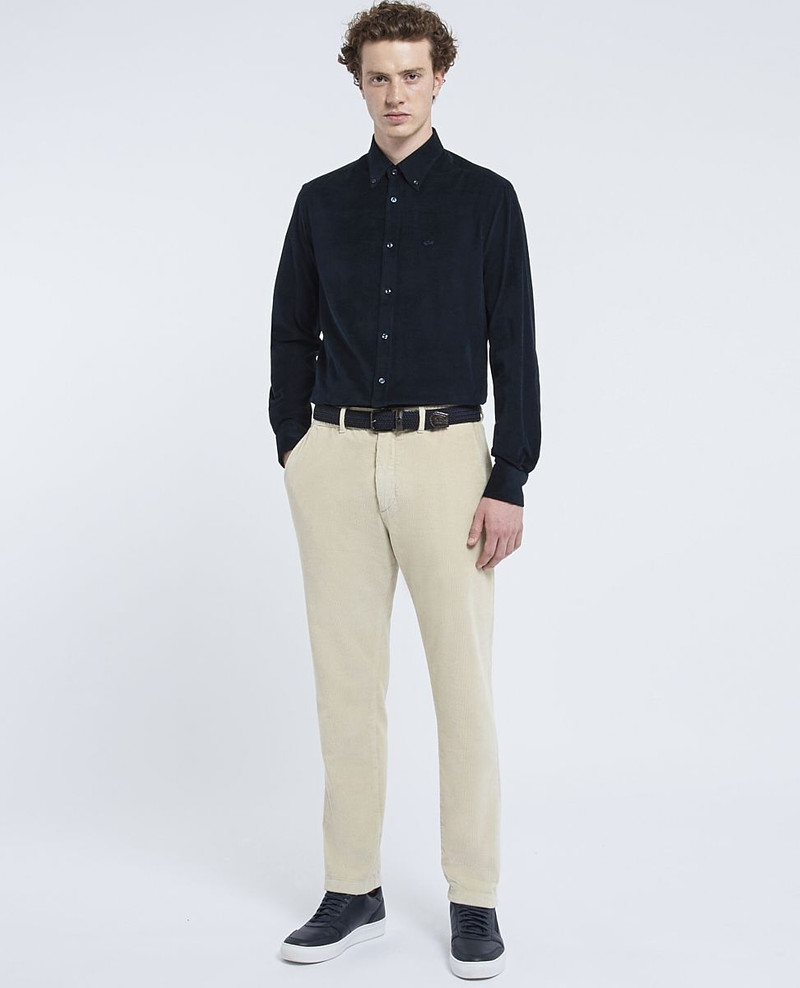Paul & Shark Soft Touch Corduroy drawstring Trousers outlook
