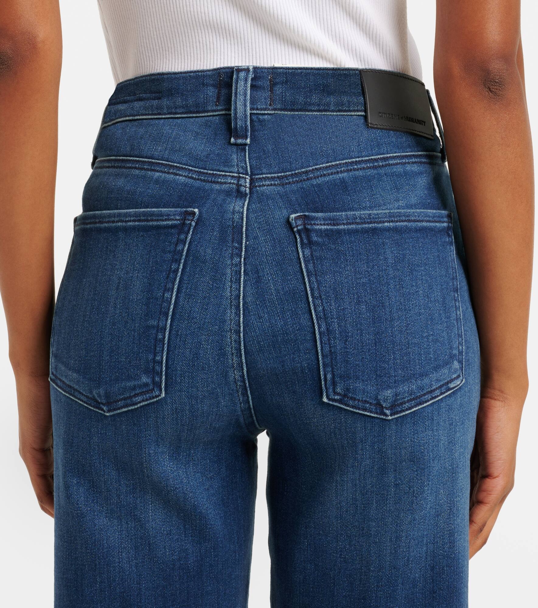 Caia high-rise straight jeans - 6