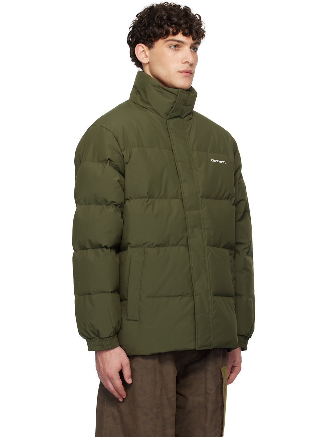 Khaki Danville Down Jacket - 2