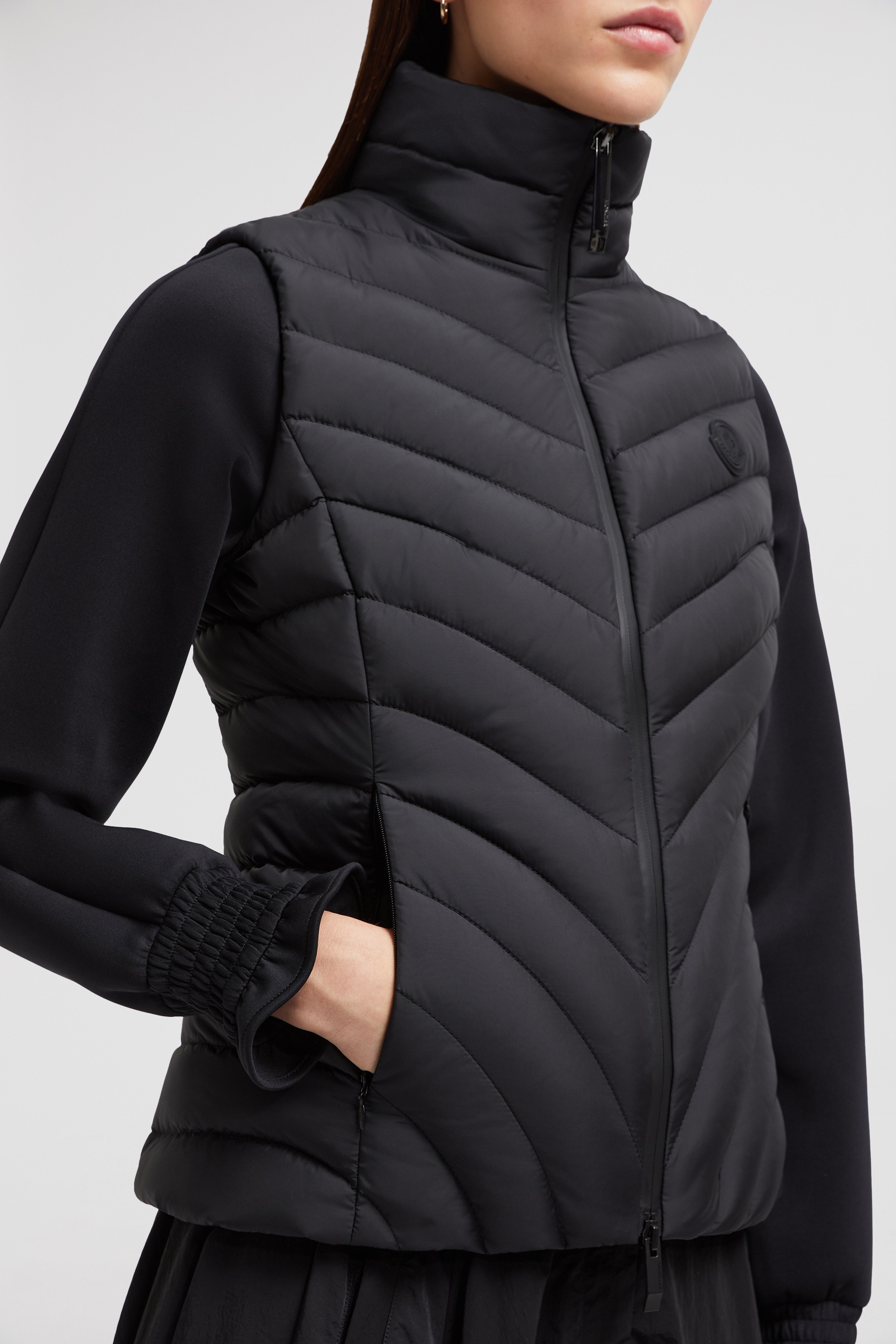 Granes Diagonal-Quilted Down Vest - 6