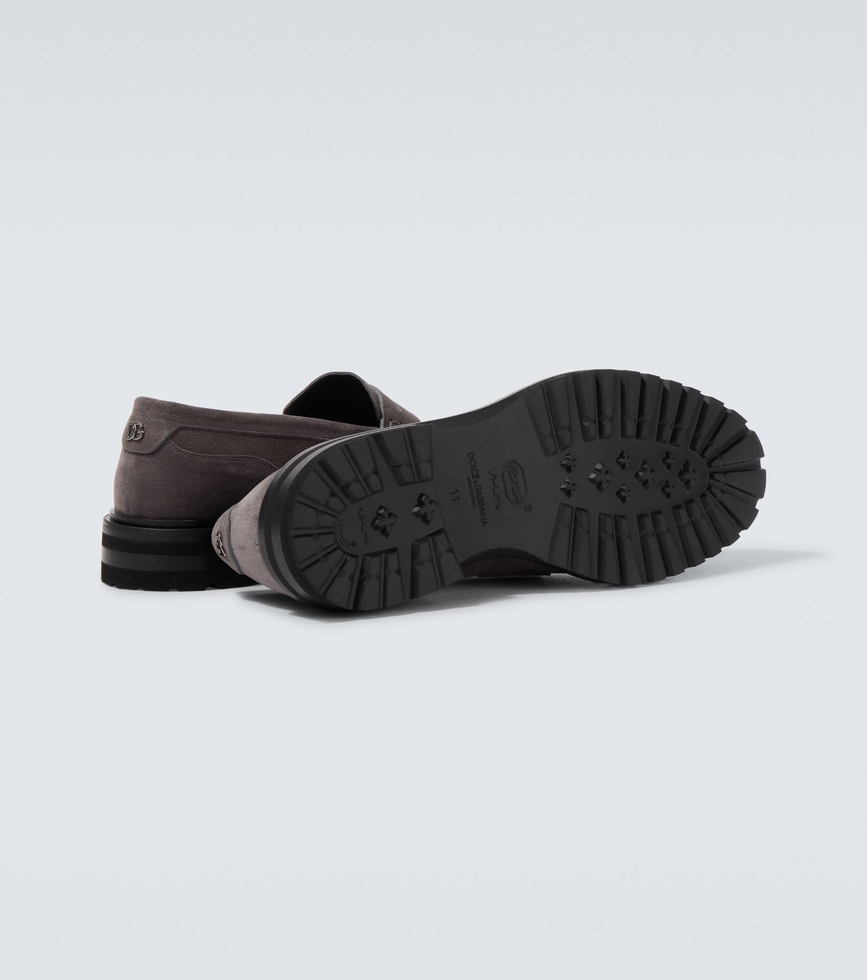 Altavilla suede penny loafers - 7