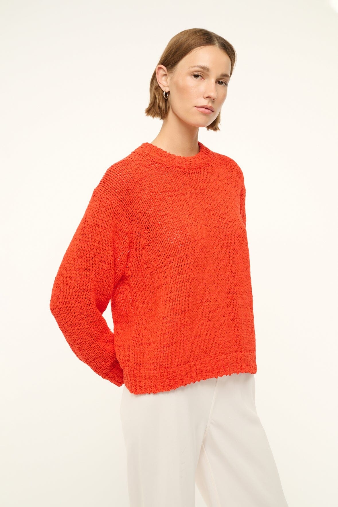 STAUD CALA SWEATER CAYENNE - 4