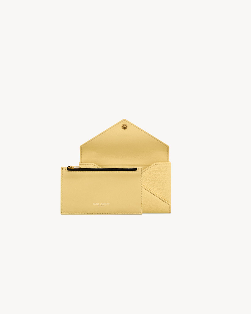 LETTER WALLET IN LEATHER 5