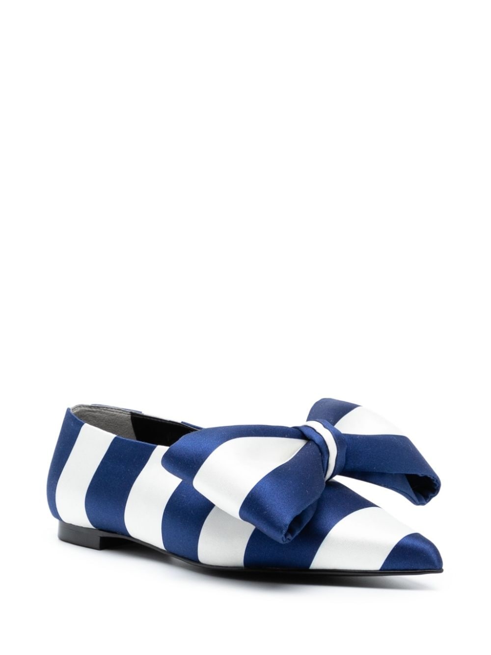 Monroe striped ballerina shoes - 2