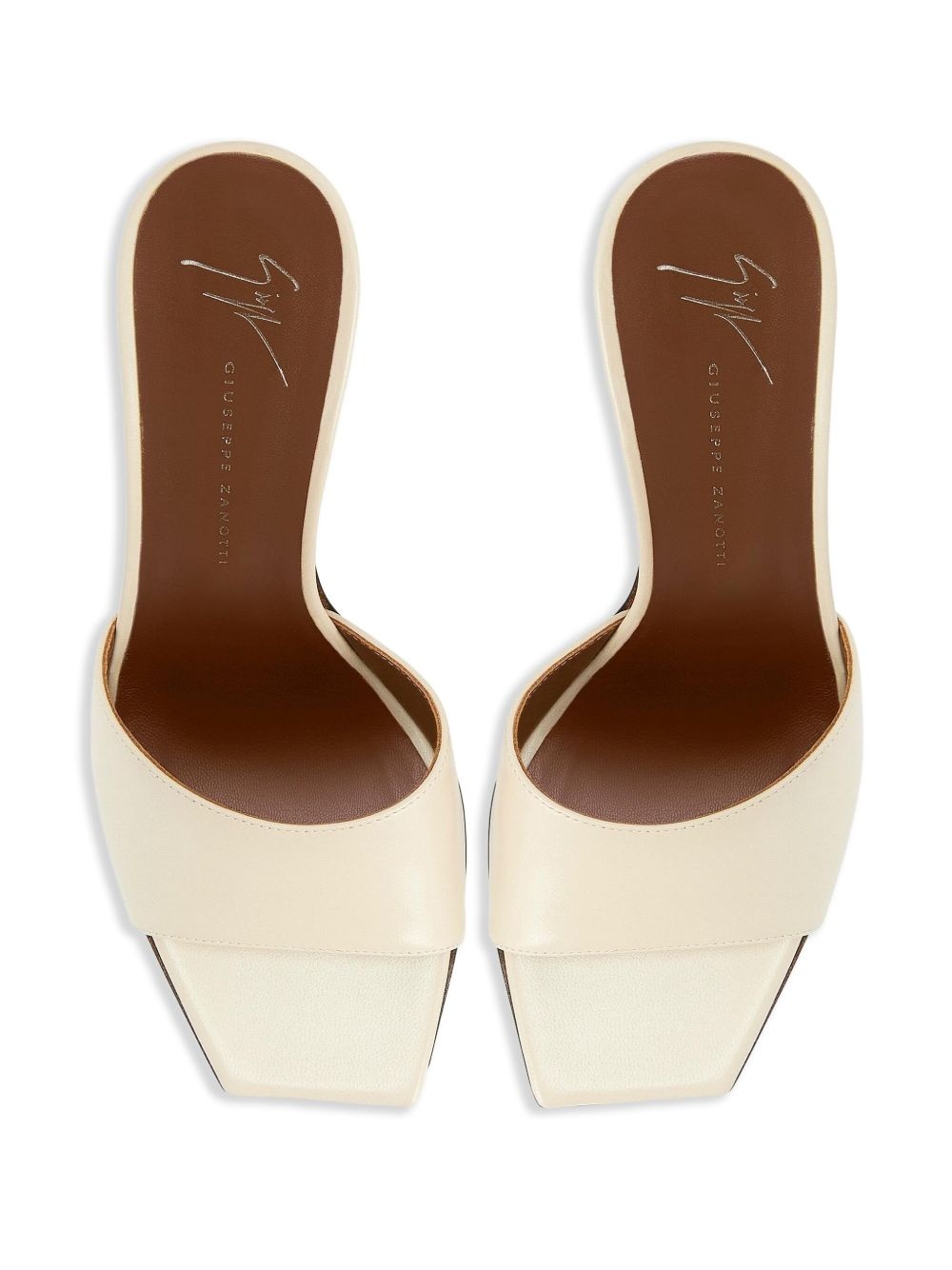 90mm Talia square-toe mules - 4
