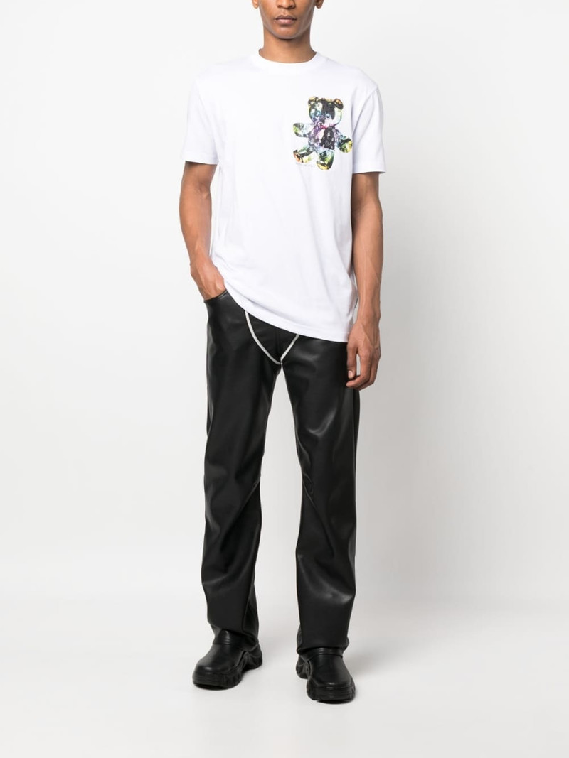 PHILIPP PLEIN teddy bear-print T-shirt outlook