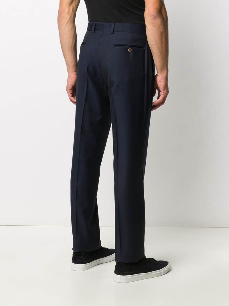 tailored cut wool trousers 4