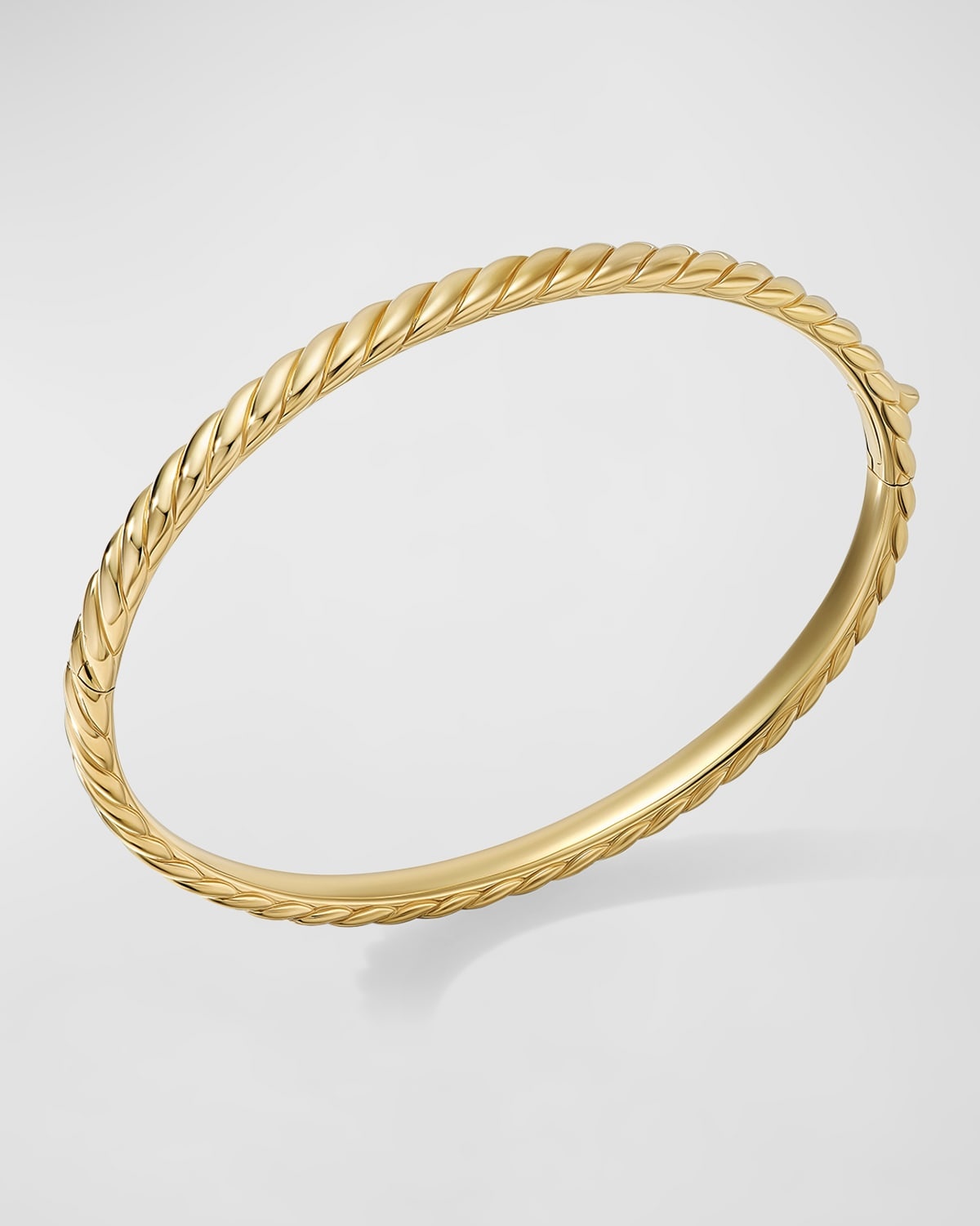 Sculpted Cable Bracelet in 18K Gold - 5