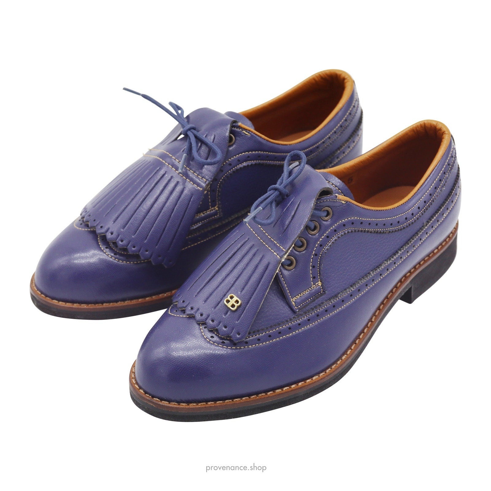 Balenciaga BB Golf Shoes - Navy - 1