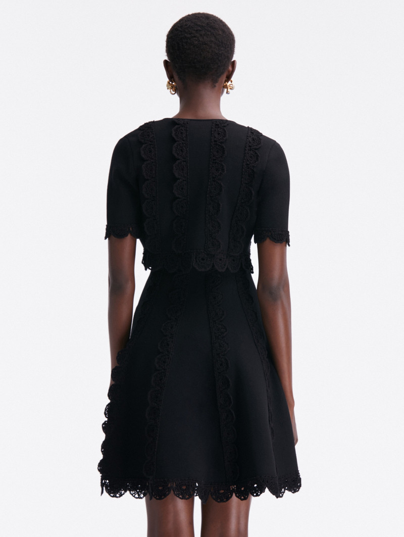 SHORT SLEEVE SCALLOPED CARDIGAN 3