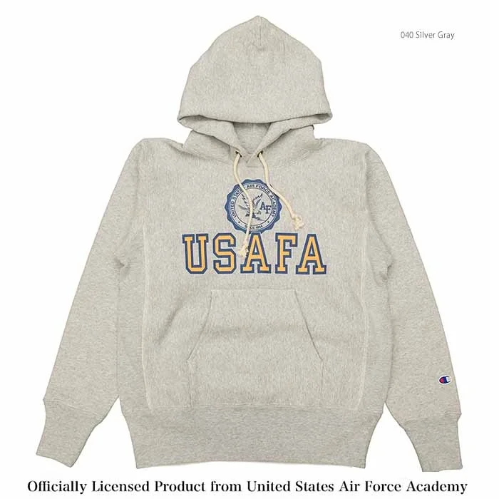 REVERSE WEAVE PULLOVER HOODED SWEATSHIRT - USAFA - C3-A123 - 1