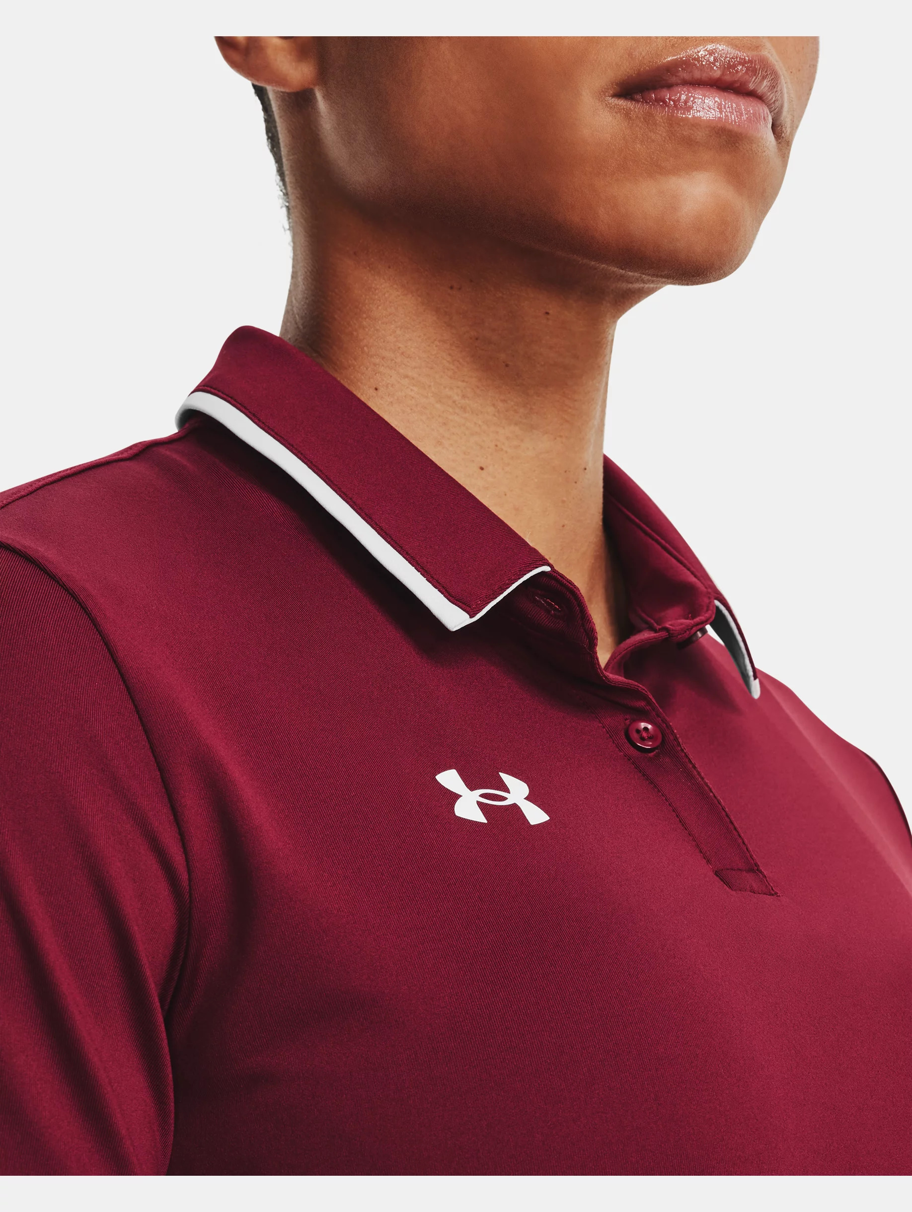 Women's UA Team Tipped Polo - 6