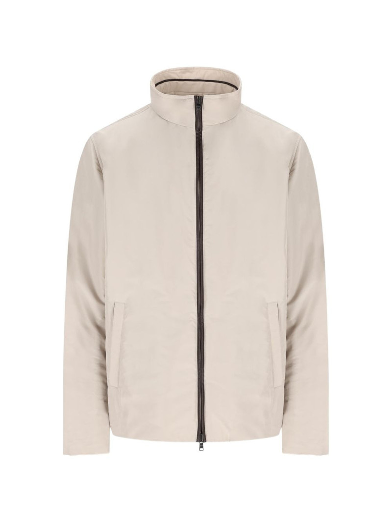 flap pockets high-neck jacket 3