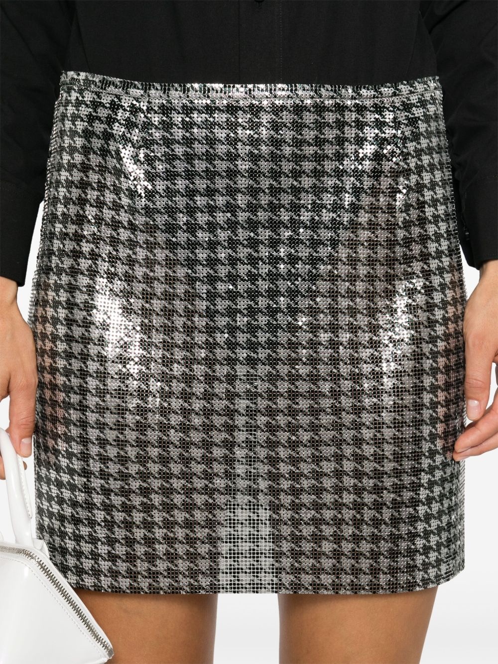 houndstooth mini skirt - 5