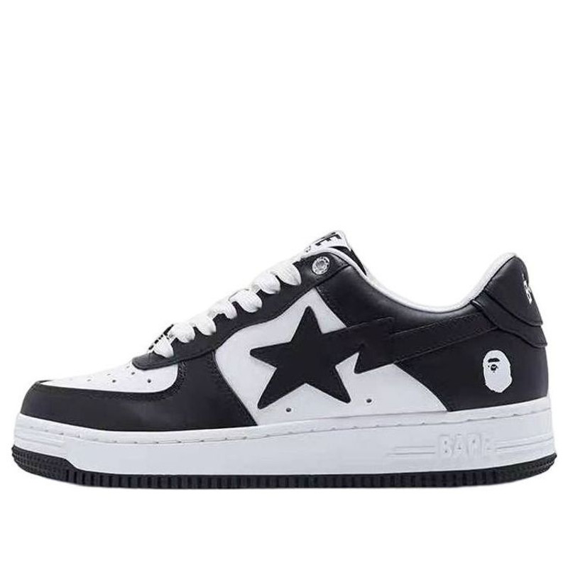 A BATHING APE Bape Sta 'Black White' 1I70-191-007-BLACK - 1