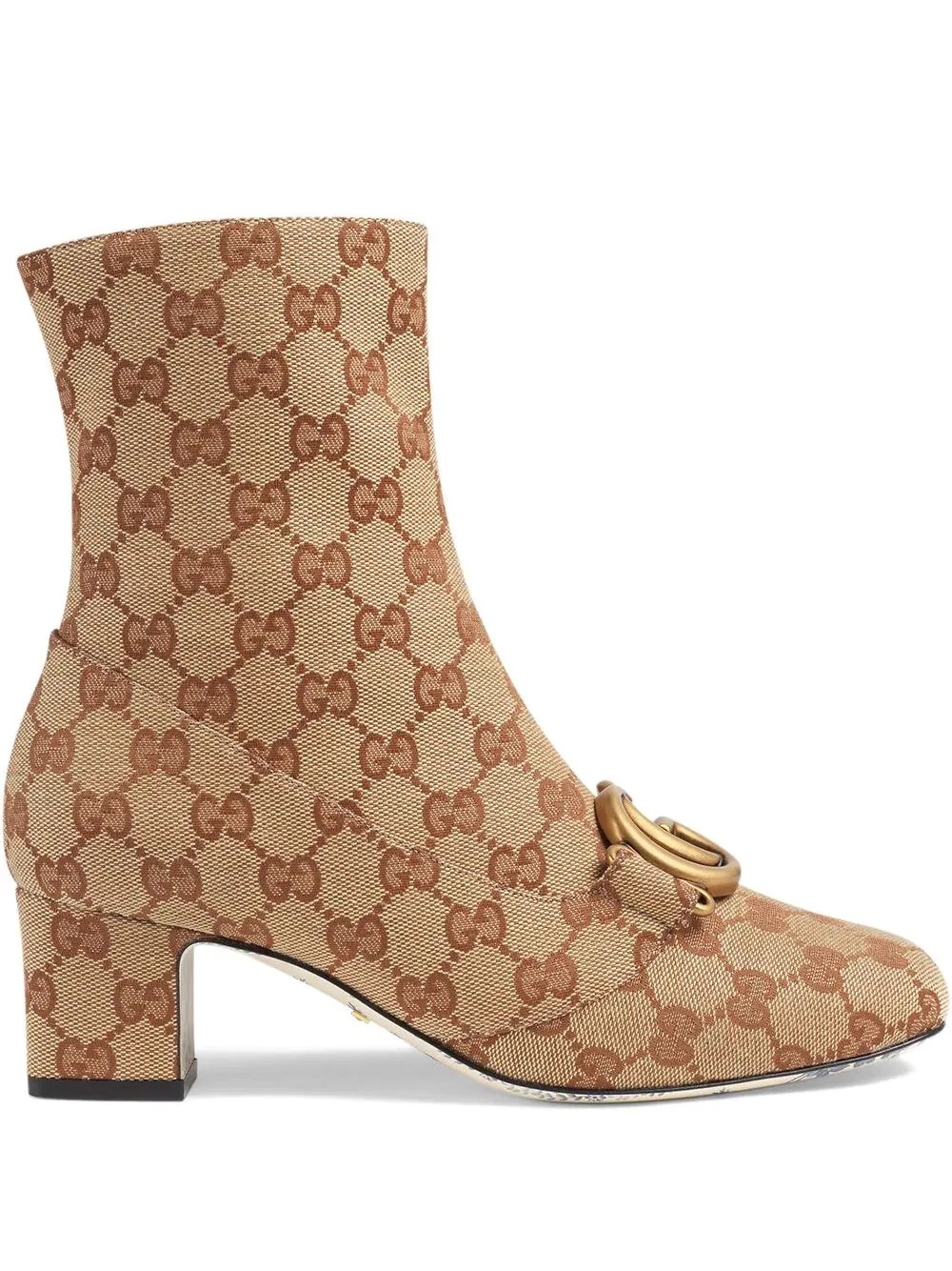 GG ankle boot with Double G - 1