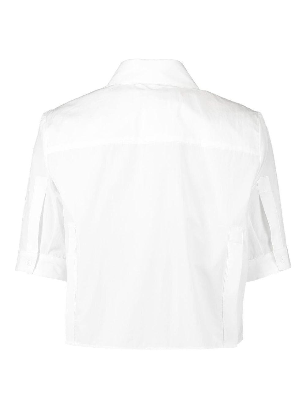 Short Lived pocket cropped shirt - 5