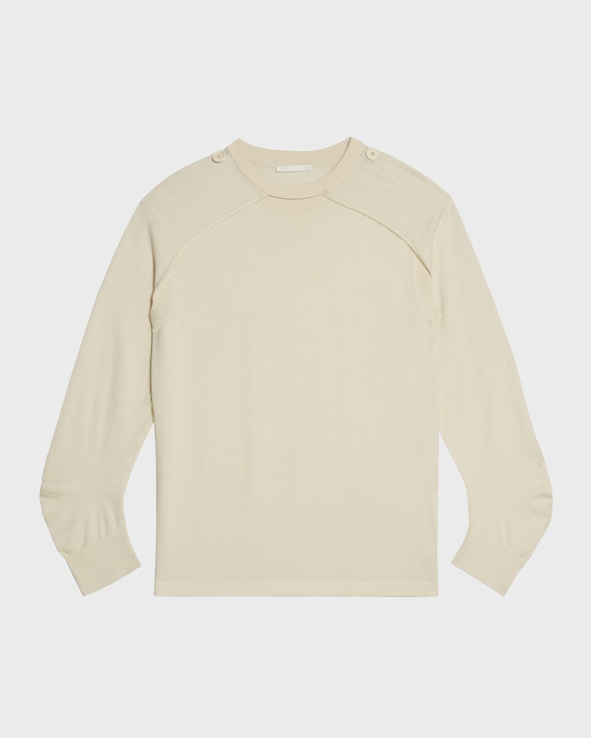 Crewneck Top with Shrug - 1