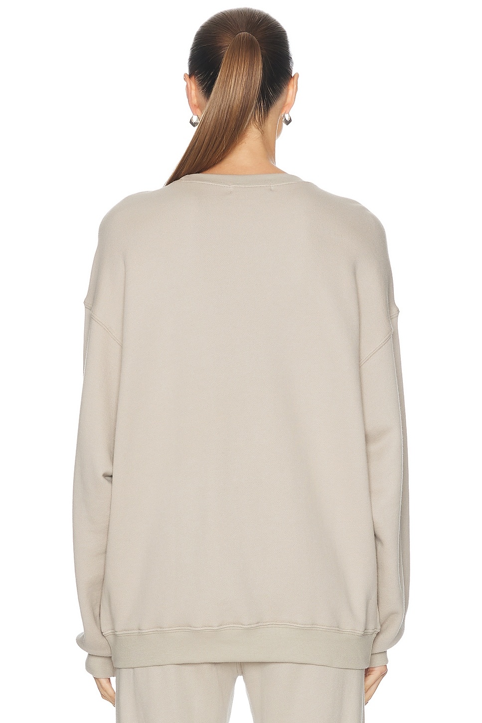 Oversized Crewneck Sweatshirt - 3