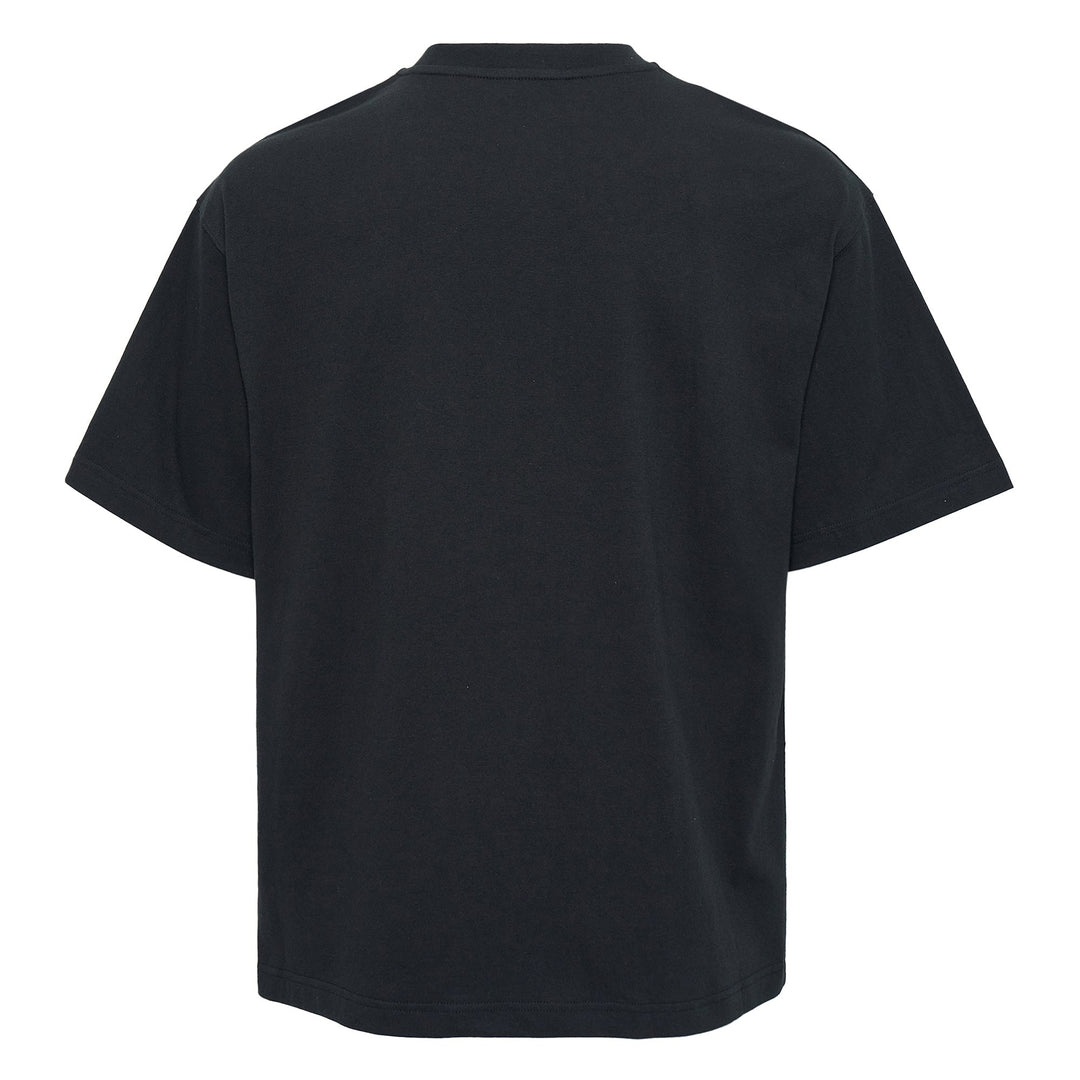 Black Colorful Rhinestone Logo Tee - 2