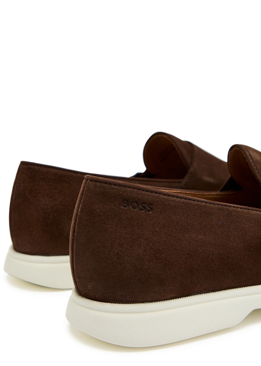 Boss Monk Suede Loafers - 4