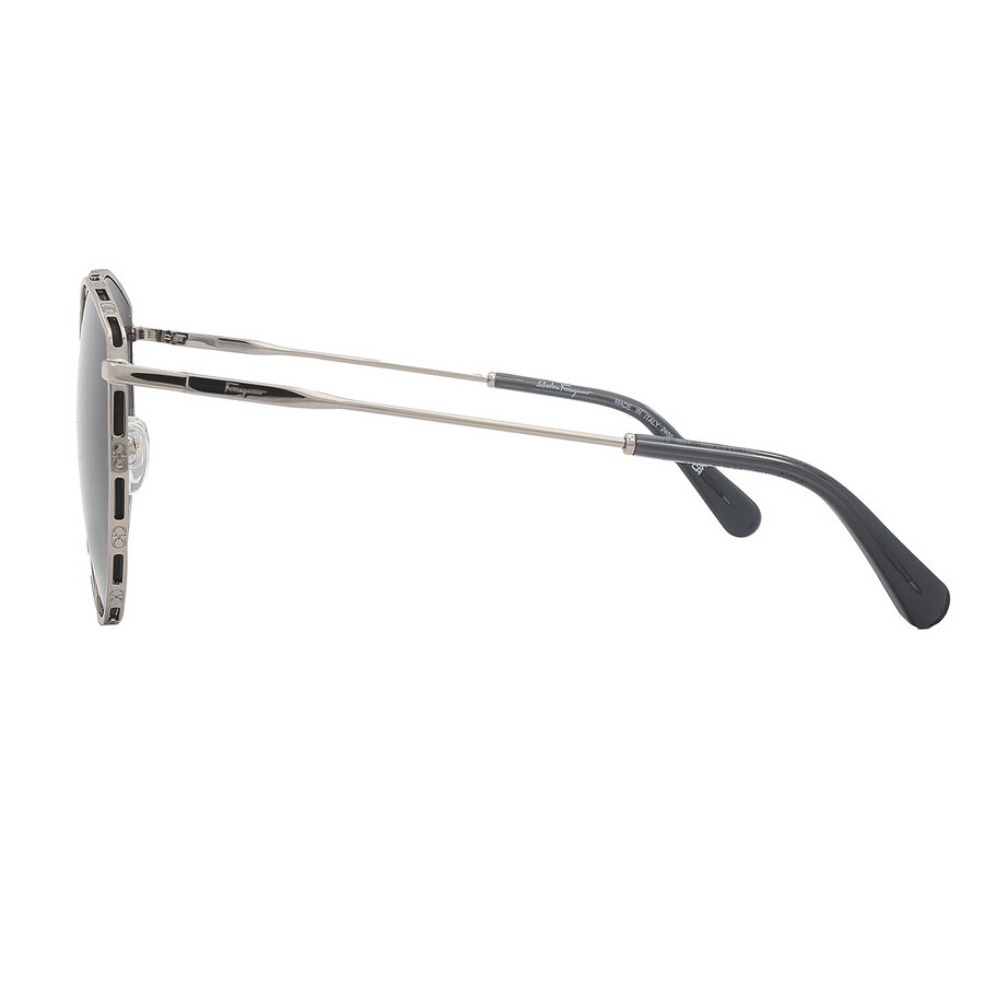 Salvatore Ferragamo Grey Gradient Irregular Ladies Sunglasses SF264S 785 60 - 4